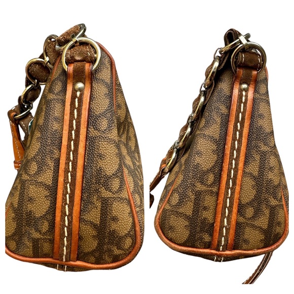 CHRISTIAN DIOR TWO WAY CROSSBODY BAG 🌟AUTHENTIC 🌟 - Picture 12 of 15